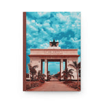 Load image into Gallery viewer, A5 Journal Notebook - Nkrumah&#39;s Legacy | Hardcover Soft Touch Matte
