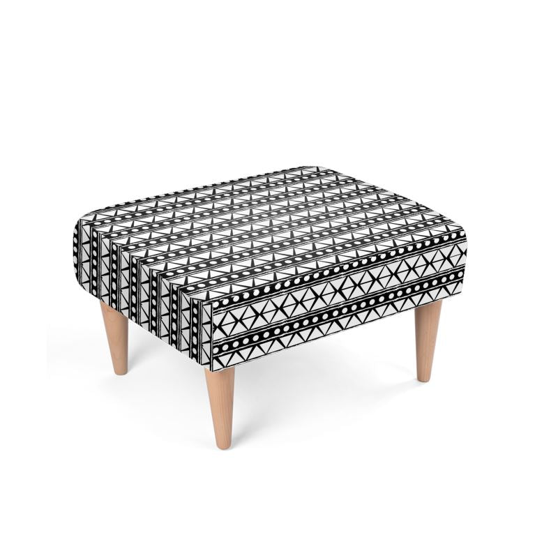 Accent Footstool - Mali Sands, Mono | Home, Decor, Made to Order