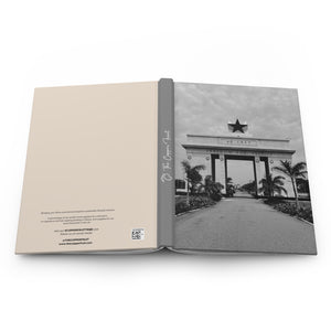 A5 Journal Notebook - Nkrumah's Legacy Mono | Hardcover Soft Touch Matte