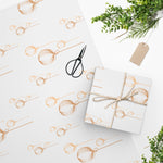 Load image into Gallery viewer, Luxury Gift Wrap - Copper Baubles - Christmas Wrapping Paper
