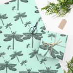Load image into Gallery viewer, Luxury Gift Wrap - Dragonfly - Gift Wrapping Paper
