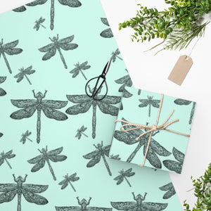Luxury Gift Wrap - Dragonfly - Gift Wrapping Paper