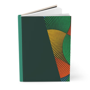 Ceramic Mug & A5 Journal Notebook Set - Geo Swirl