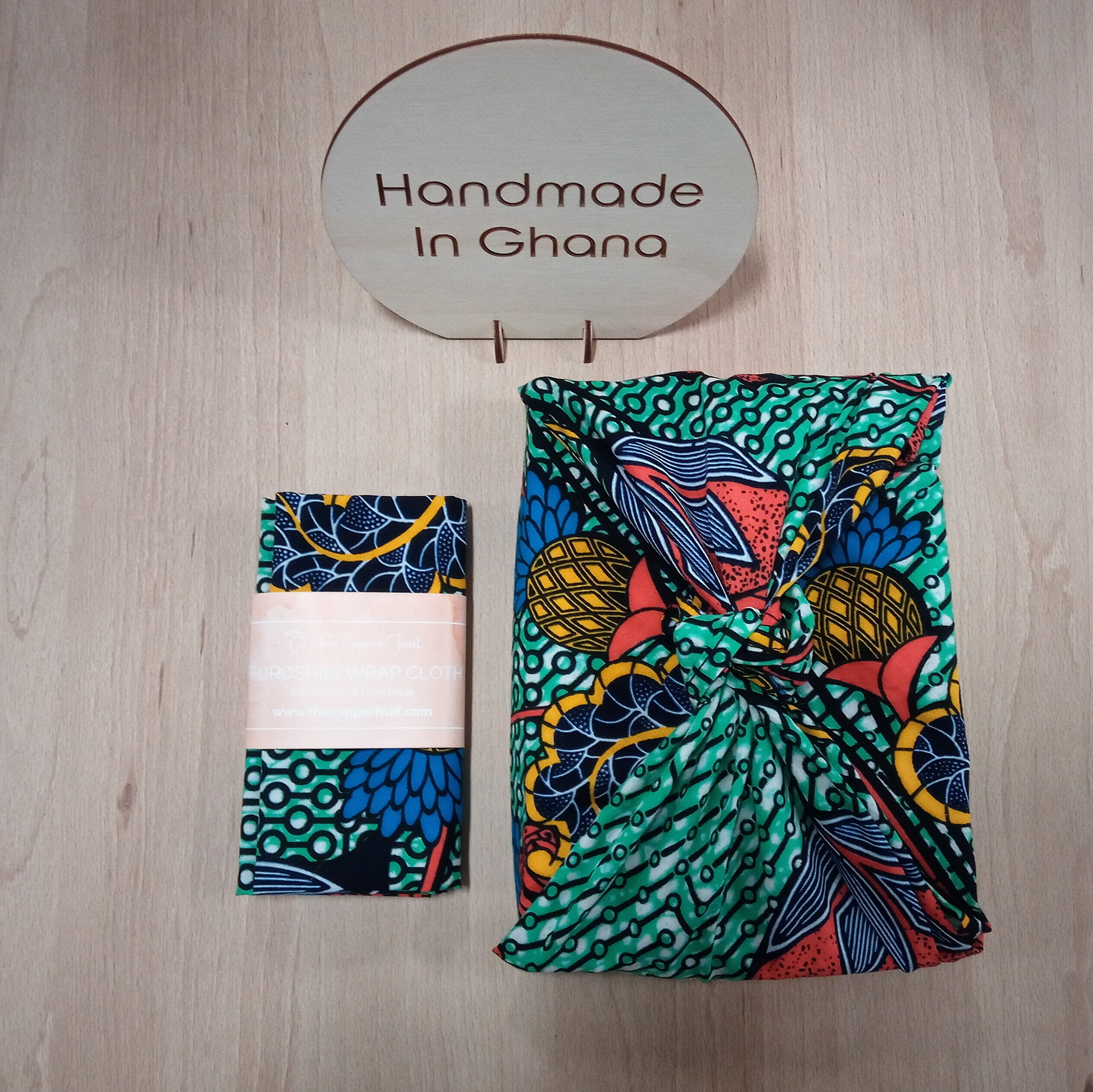 Reusable Gift Wrap Cloth - Medium - Furoshiki style, Eco-Friendly, Zero Waste Gift Wrapping, Ntoma, Ankara, African Print