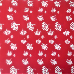 Luxury Gift Wrap - Berries, Red - Christmas Wrapping Paper