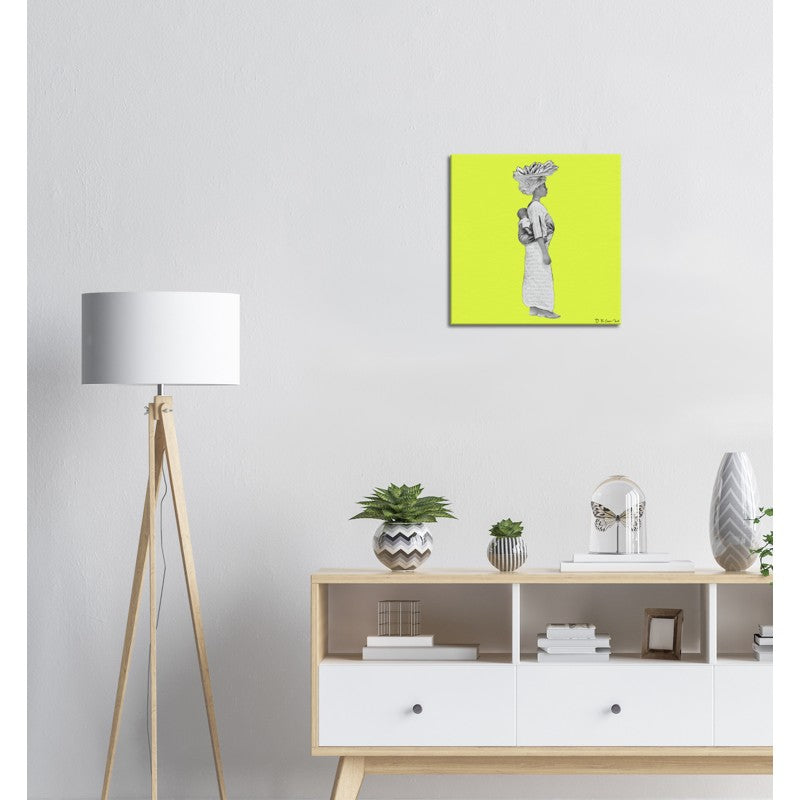 Photo Print Canvas - "Sweet Mother, Neon" | Wall Art