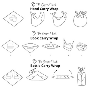 Reusable Gift Wrap Cloth - Medium - Furoshiki style, Eco-Friendly, Zero Waste Gift Wrapping, Ntoma, Ankara, African Print