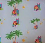 Load image into Gallery viewer, Luxury Gift Wrap - Gift Palm Oasis - Christmas, Kids Wrapping Paper
