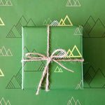 Load image into Gallery viewer, Luxury Gift Wrap - Mountain Green - Wrapping Paper
