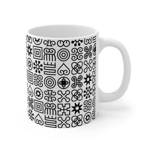 Ceramic Mug - Adinkra