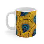 Load image into Gallery viewer, Ceramic Mug - Yellow Peacock
