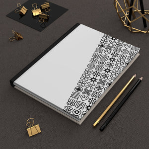 A5 Journal Notebook - Adinkra | Hardcover Soft Touch Matte