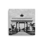 Load image into Gallery viewer, Photo Print Canvas - &quot;Nkrumah&#39;s Legacy, Mono&quot; | Wall Art
