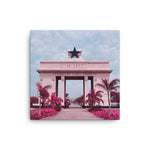 Load image into Gallery viewer, Photo Print Canvas - &quot;Nkrumah&#39;s Legacy, Pink&quot; | Wall Art
